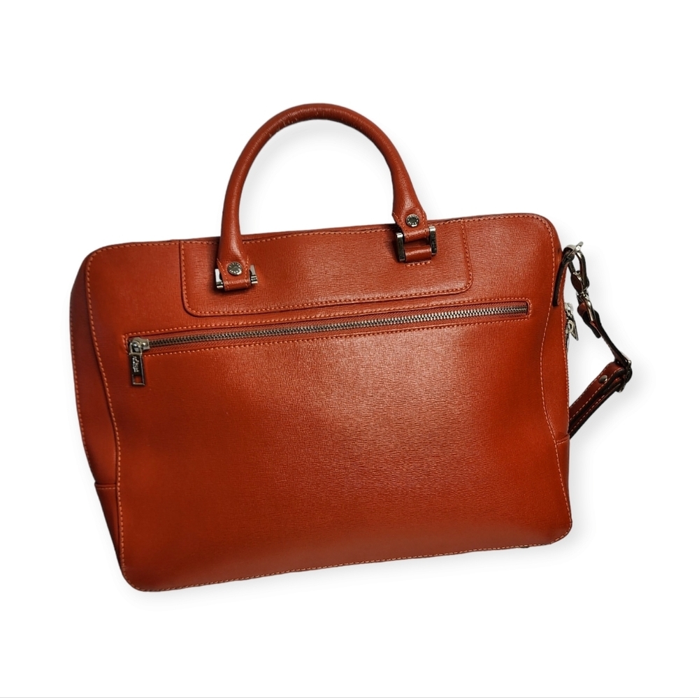 Gianni Conti shoulder bag, cognac, earth, rust colour - Picture 3 of 16